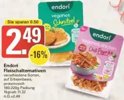 WEZ Endori Fleischalternativen Angebot