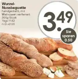 WEZ Wurzel Nussbaguette Angebot