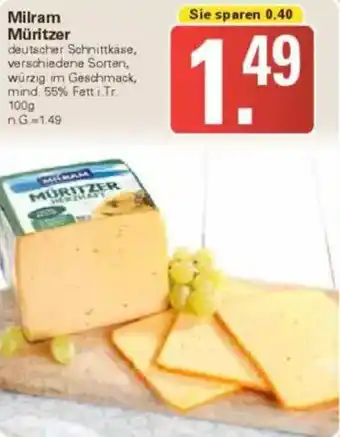 WEZ Milram Müritzer Angebot