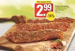 WEZ Frische Lammlachse Angebot