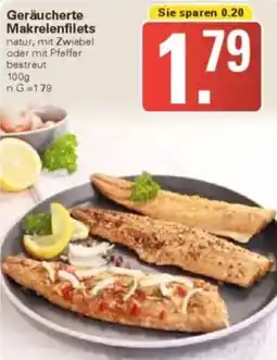 WEZ Geräucherte Makrelenfilets Angebot