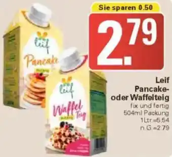 WEZ Leif Pancake- oder Waffelteig Angebot