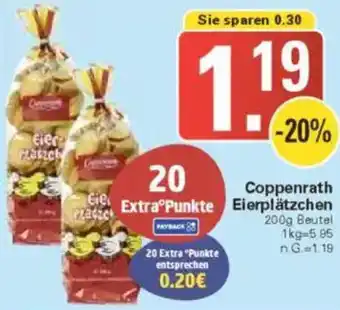 WEZ Coppenrath Eierplätzchen Angebot