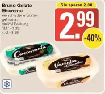 WEZ Bruno Gelato Eiscreme Angebot