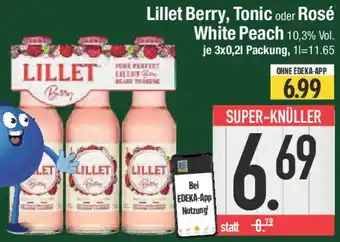 E-Center Lillet Berry, Tonic oder Rosé White Peach Angebot