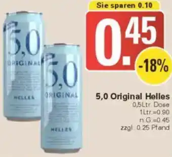 WEZ 5,0 Original Helles Angebot