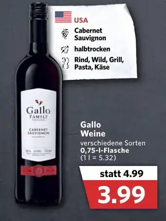 Combi Gallo Weine 0,75L Angebot