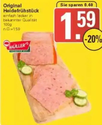 WEZ MÜLLER Original Heidefrühstück Angebot