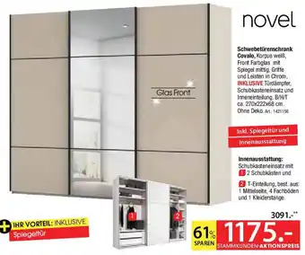 Zurbrüggen Novel Schwebetürenschrank Covalo Angebot