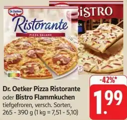 Schmidt's Märkte Dr. Oetker Pizza Ristorante oder Bistro Flammkuchen Angebot
