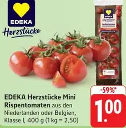 Schmidt's Märkte EDEKA Herzstücke Mini Rispentomaten Angebot