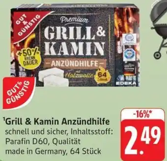 Schmidt's Märkte Gut & Günstig Grill & Kamin Anzündhilfe Angebot