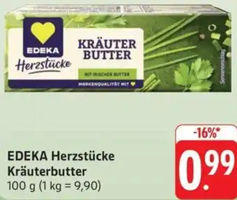 Schmidt's Märkte EDEKA Herzstücke Kräuterbutter Angebot