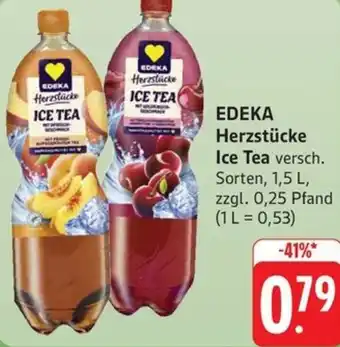 Schmidt's Märkte EDEKA Herzstücke Ice Tea Angebot