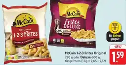 Schmidt's Märkte McCain 1-2-3 Frites Original oder Deluxe Angebot