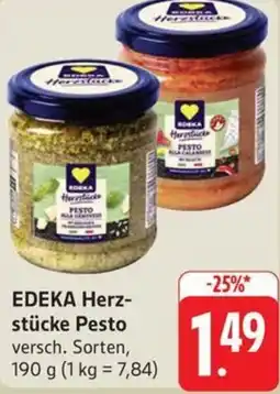 Schmidt's Märkte EDEKA Herzstücke Pesto Angebot