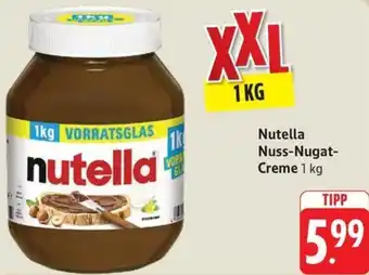Schmidt's Märkte Nutella Nuss-Nugat Creme Angebot