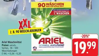 Schmidt's Märkte Ariel Waschmittel Pulver Angebot