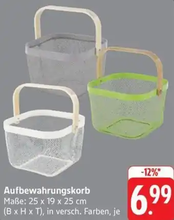 Schmidt's Märkte Aufbewahrungskorb Angebot