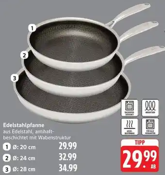 Schmidt's Märkte HENSSLERS Edelstahlpfanne Angebot