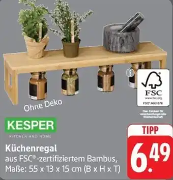Schmidt's Märkte KESPER Küchenregal Angebot