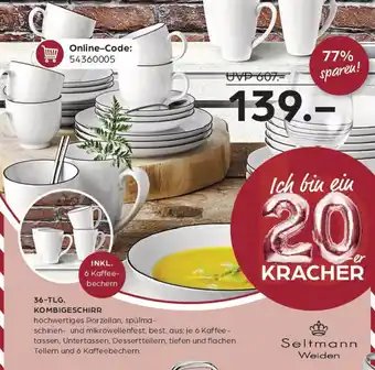 Möbel Buss Seltmann weiden 36-tlg. kombigeschirr Angebot