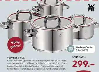 Möbel Buss Wmf topfset 4-tlg. Angebot