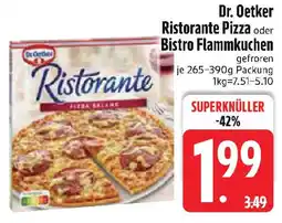 Edeka Dr. Oetker Ristorante Pizza oder Bistro Flammkuchen Angebot