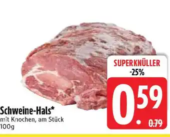 Edeka Schweine-Hals Angebot