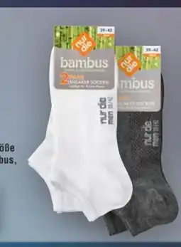 Handelshof nur der Herren Bambus-Sneakersocken Angebot