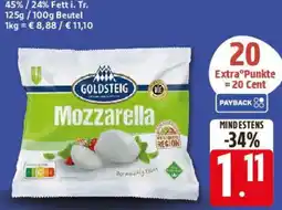 Edeka Goldsteig Mozzarella oder Protinella Angebot
