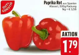 Edeka Gut & Günstig Paprika Rot Angebot