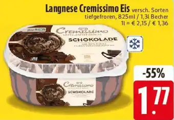 Edeka Langnese Cremissimo Eis Angebot