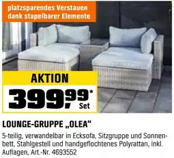 OBI Lounge-gruppe „olea" Angebot