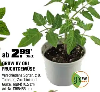 OBI Grow by obi fruchtgemüse Angebot