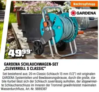 OBI Gardena schlauchwagen-set ,,cleverroll s classic" Angebot