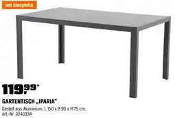 OBI Gartentisch ,,iparia" Angebot