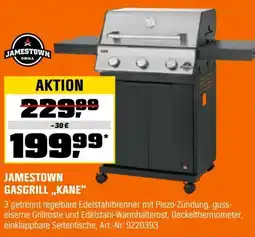 OBI Jamestown gasgrill ,,kane" Angebot