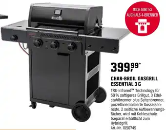 OBI Char-broil gasgrill essential 3 G Angebot