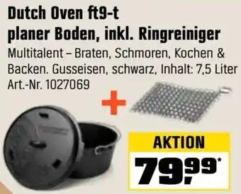 OBI Dutch Oven ft9-t planer Boden, inkl. Ringreiniger Angebot