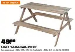 OBI Kinder-picknicktisch „bamori” Angebot