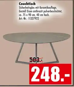 Möbel Mahler Couchtisch Angebot