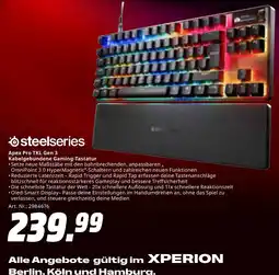 MediaMarkt Steelseries apex pro tkl gen 3 kabelgebundene gaming-tastatur Angebot