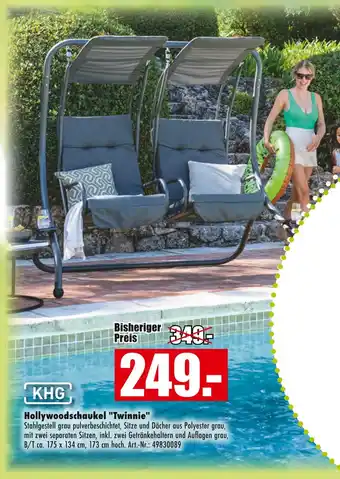 Möbel Mahler Hollywoodschaukel twinnie Angebot