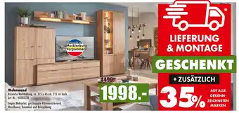 Möbel Mahler Wohnwand Angebot