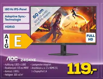 Euronics Aoc gaming 24g4xe Angebot
