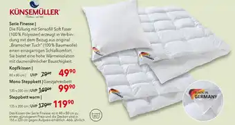 Matratzen Concord Künsemüller serie finesse Angebot