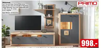Möbel Mahler Primo wohnwand Angebot