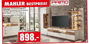 Möbel Mahler Primo wohnwand Angebot