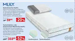 Matratzen Concord Mlily nackenkissen eco health oder taschenfederkern- oder komfortschaum-matratze eco health Angebot